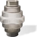 Polspotten Glazen Vaas Steps S - Grijs, Verzenden, Nieuw