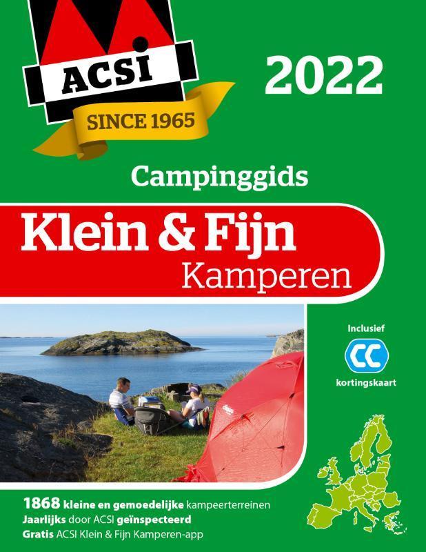 Klein & Fijn Kamperen + app 2022 / ACSI Campinggids ACSI, Boeken, Reisgidsen, Gelezen, Verzenden