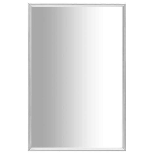 Spiegel 60x40cm Zilver: Retourdeal -65%! Perfect voor Mak..., Huis en Inrichting, Woonaccessoires | Spiegels, Rechthoekig, Nieuw