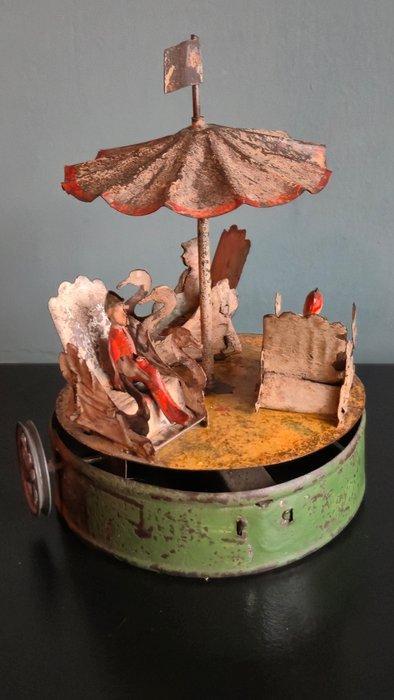 Doll et Cie - Blikken speelgoed - Extremely Rare Carrousel, Antiek en Kunst, Antiek | Speelgoed