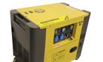 Diesel generator set geluidsgedempt 230V 6kVA, Nieuw, Verzenden