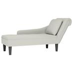 vidaXL Chaise longue met rechterarmleuning fluweel, Huis en Inrichting, Banken | Sofa's en Chaises Longues, Verzenden, Nieuw