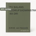 BV BALANS BEDRIJFSADMINISTRATIE 4A DR1 9789042507524, Verzenden, Gelezen, G.W.M. van Heeswijk