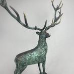 J. Zak (XX-XXI) - Deer Large, bronze,6kg, Antiek en Kunst