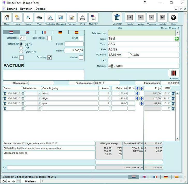 SimpelFact.com: Eenvoudig factureren voor uw bedrijf!, Computers en Software, Overige Computers en Software, Nieuw