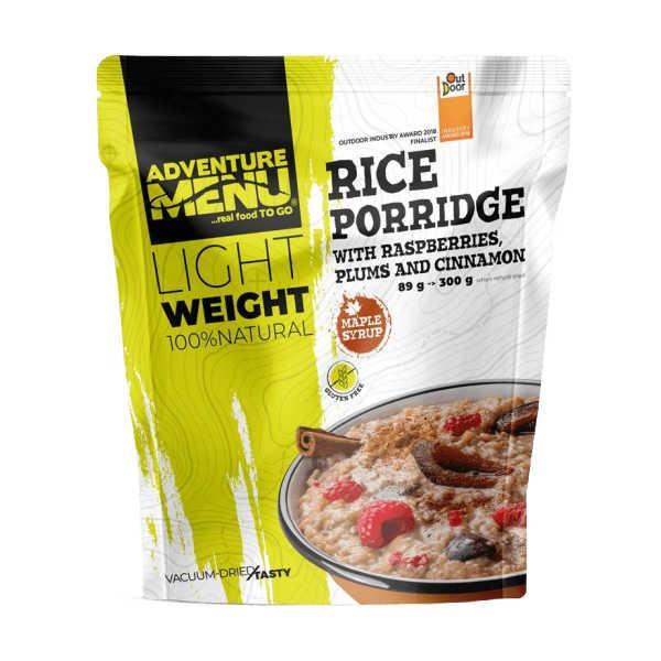 Rijstpap met Pruimen, Frambozen en Kaneel - Adventure Menu, Diversen, Levensmiddelen
