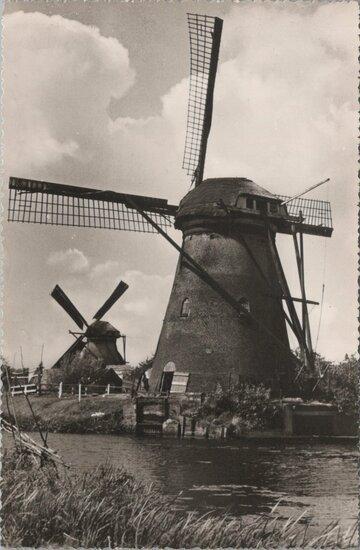 KINDERDIJK - Molenlandschap, Verzamelen, Ansichtkaarten | Nederland, Verzenden
