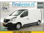 Renault Trafic 1.6 dCi T29 L2H2 Marge Airco PDC €334pm, Renault, Wit, Nieuw, Lease