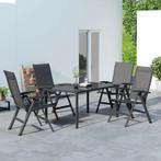 TRUUSK Outsunny 5 tlg. Gartenmöbel-Set, Sitzgarnitur inkl. 1, Verzenden, Nieuw