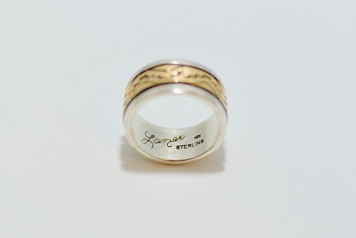 Ring - Verenigde Staten Vintage ondertekend door Troy Lamer, Antiek en Kunst, Kunst | Niet-Westerse kunst