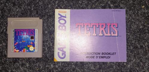Tetris met boekje maar zonder doosje (Gameboy tweedehands, Spelcomputers en Games, Games | Nintendo Game Boy, Zo goed als nieuw