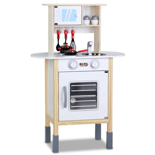 Speelkeuken kinderdroom van hout incl. 35-dlg. accessoires, Kinderen en Baby's, Speelgoed | Buiten | Actiespeelgoed, Nieuw, Verzenden