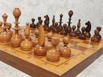 Schaakspel - Vintage chess set. USSR. 1980s - Hout, Antiek en Kunst, Curiosa en Brocante