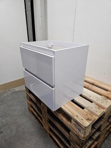 Onderkast glans wit 60 x 45 (schade) beschikbaar voor biedingen