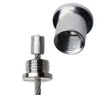 Plafondbevestiging voor staalkabel 2.5mm, Doe-het-zelf en Verbouw, IJzerwaren en Bevestigingsmiddelen, Verzenden, Nieuw
