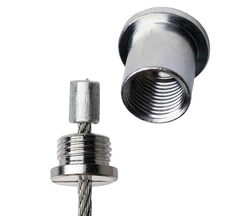 Plafondbevestiging voor staalkabel 2.5mm, Doe-het-zelf en Verbouw, IJzerwaren en Bevestigingsmiddelen, Verzenden