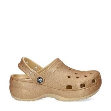 Crocs Classic Platform Glitter instapschoenen voor dames beschikbaar voor biedingen