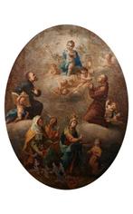 Italiaanse school (XVII) - Il Trionfo di Cristo, Antiek en Kunst, Kunst | Schilderijen | Klassiek