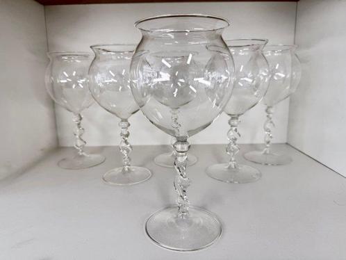 Jos Böhm (1922-1992) - Drinkglas (6) - Kristal - 1970s Gin, Antiek en Kunst, Antiek | Meubels | Tafels