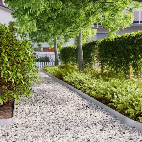 vidaXL Gazonranden 10 st 10x103 cm gegalvaniseerd staal, Tuin en Terras, Overige Tuin en Terras, Nieuw, Verzenden