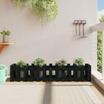 vidaXL Plantenbak verhoogd hekontwerp 150x30x30 cm, Tuin en Terras, 100 cm of meer, Verzenden, Nieuw, Hout