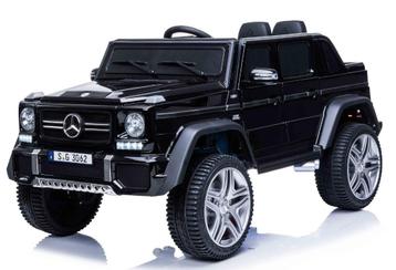 Kinderauto, MERCEDES-BENZ MAYBACH G650-S Landaulet zwart,12V beschikbaar voor biedingen