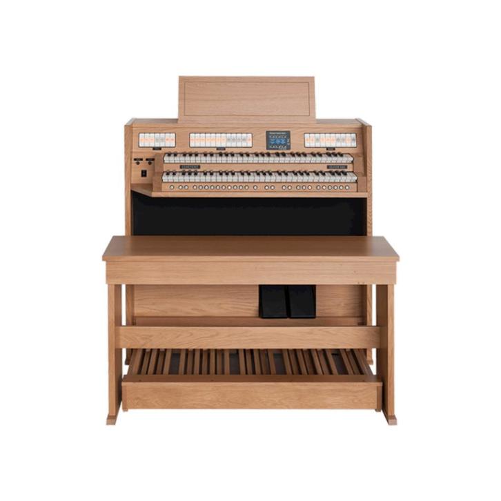 Content Clavis 224 leem eiken, Muziek en Instrumenten, Orgels, Zo goed als nieuw