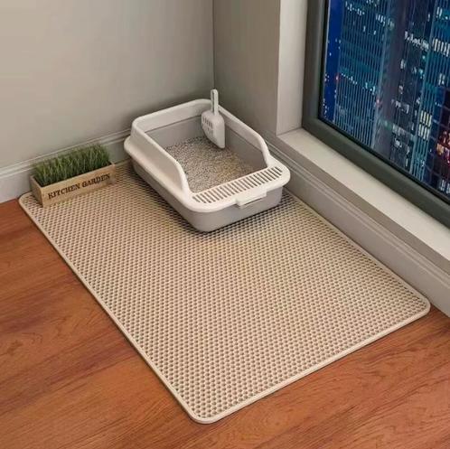 Kattenbakmat – Dubbellaags en Antislip – Verschillende maten, Dieren en Toebehoren, Kattenbakken, Nieuw, Verzenden