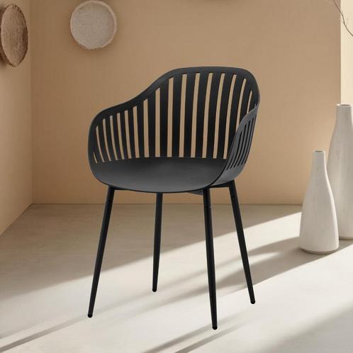 Harry terrasstoel - zwart, Huis en Inrichting, Stoelen, Zwart, Nieuw, Ophalen of Verzenden