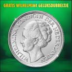 Gratis zilveren Wilhelmina-dubbeltje + gratis verzending