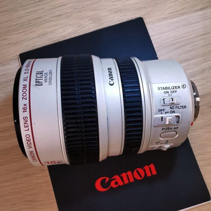 Canon XL 5.5-88mm 1.6-2.6 IS - Stabilizzato - Ottica, Verzamelen, Fotografica en Filmapparatuur