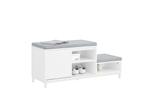 SoBuy FSR166-W - Opbergbank met Schoenenkast - 2 Gevoerde, Huis en Inrichting, Woonaccessoires | Overige, Verzenden, Nieuw