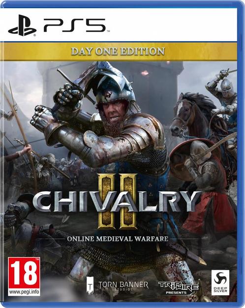 Chivalry II - Day One Edition (PlayStation 5), Spelcomputers en Games, Games | Sony PlayStation 4, Gebruikt, Vanaf 12 jaar, Verzenden