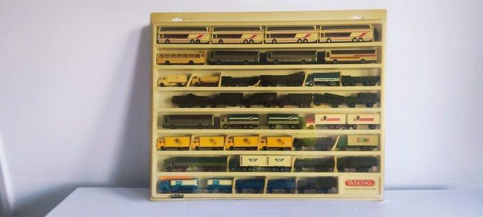 WIKING 1:87 - Modelauto (37) - Bussen, vrachtwagens,, Hobby en Vrije tijd, Modelauto's | 1:5 tot 1:12