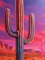 Alexy Berthelot - Night desert cactus