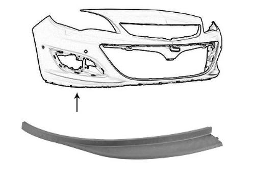 BUMPER SPOILER VOOR OPEL ASTRA J 2009-2015 13387155, Auto-onderdelen, Carrosserie en Plaatwerk, Nieuw, Ophalen of Verzenden