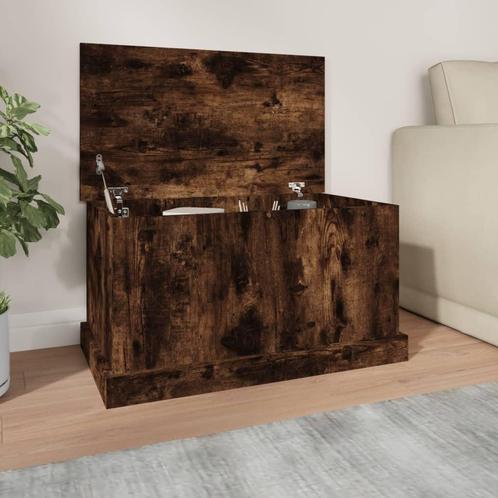 vidaXL Opbergbox 70x40x38 cm bewerkt hout gerookt, Huis en Inrichting, Woonaccessoires | Kisten, Nieuw, Verzenden