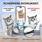 Mini Printer voor Mobiel 300 DPI Fotoprinter voor Smartphone, Ophalen of Verzenden, Nieuw, AgoDeo