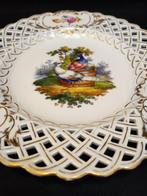 Meissen - Bord - Ø 23,0 cm antiker Durchbruchteller, Antiek en Kunst