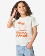 HEMA Kinder T-shirt Koningsdag gebroken wit, Verzenden, Nieuw