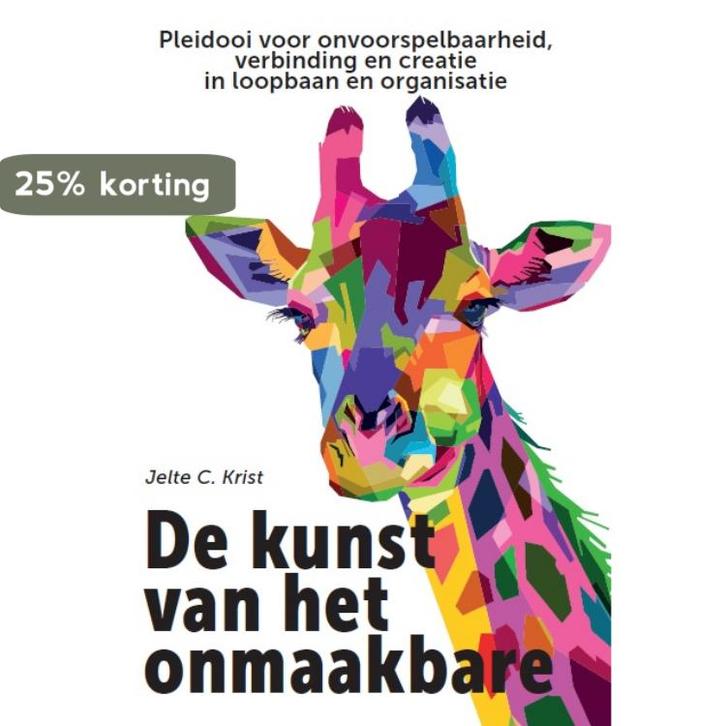 De kunst van het onmaakbare 9789492528889 Jelte C. Krist, Boeken, Economie, Management en Marketing, Zo goed als nieuw, Verzenden