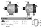 Dynamo / Alternator VOLVO C70 II (2.4 i,2.4,T5), Ophalen of Verzenden, Nieuw