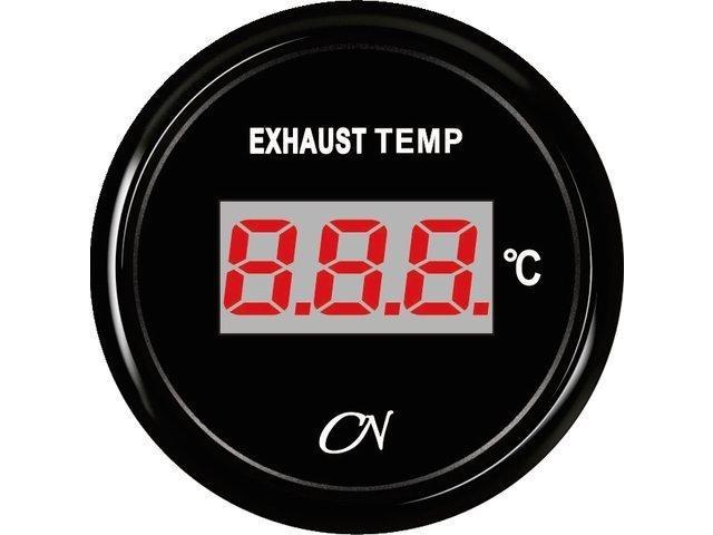 CN uitlaattemperatuur meter digitaal Zwart incl. gever, Watersport en Boten, Bootonderdelen, Nieuw, Ophalen of Verzenden