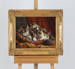 Cornelis Raaphorst (1875-1954) - Moederpoes met haar twee