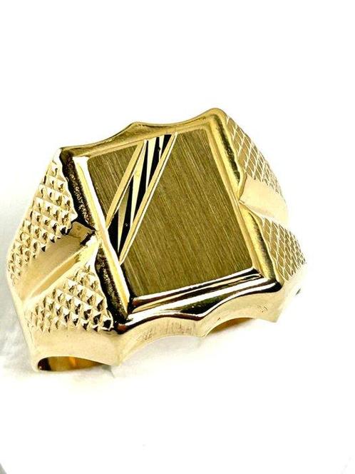 Ring - 18 karaat Geel goud, Sieraden, Tassen en Uiterlijk, Ringen