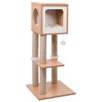 vidaXL Kattenkrabpaal met sisal krabmat 90 cm, Verzenden, Nieuw