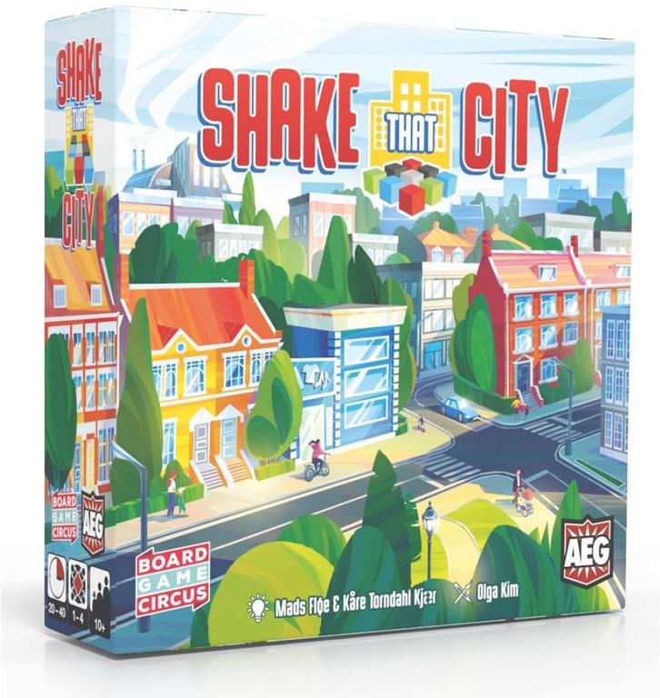 Shake That City - Bordspel (NL versie) | HOT Games -, Hobby en Vrije tijd, Gezelschapsspellen | Bordspellen, Nieuw, Verzenden