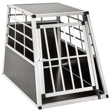 Hondenbench single met rechte achterwand - 65 x 90 x 69,5 cm beschikbaar voor biedingen