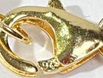 Natuurlijke granaat - AAA++ - Kruis met zirkonias, gouden, Antiek en Kunst