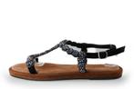 Lazamani Sandalen in maat 40 Zwart | 10% extra korting, Verzenden, Zwart, Lazamani, Sandalen of Muiltjes